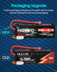 HOOVO high-performance LiPo delivers consistent discharge and dependable power.
