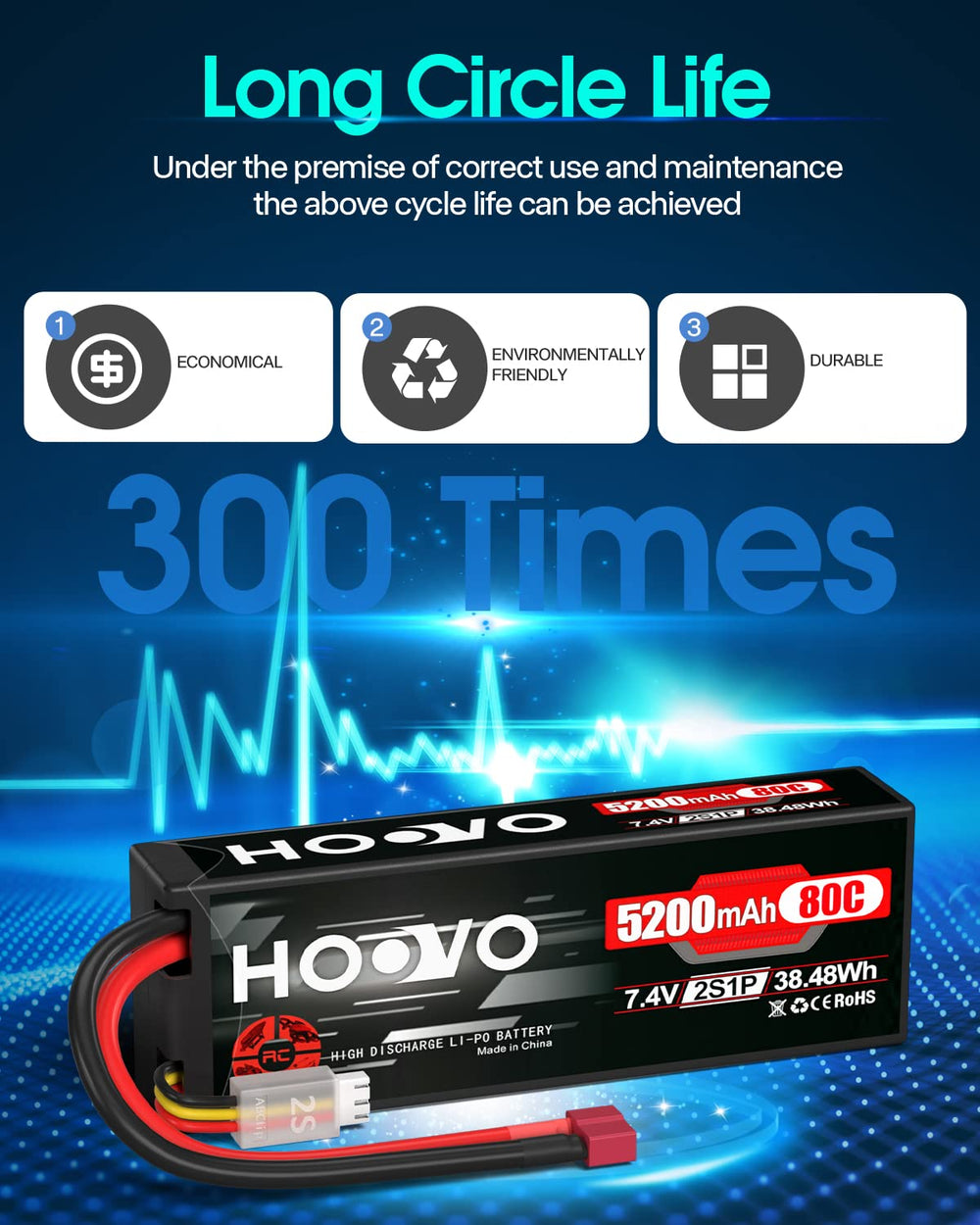 HOOVO compatible with Traxxas models and other popular RC platforms.