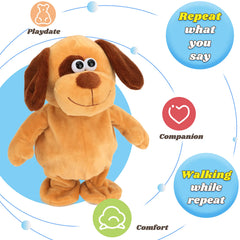 Hopearl 8-inch compact dog fits small hands for easy, portable fun.