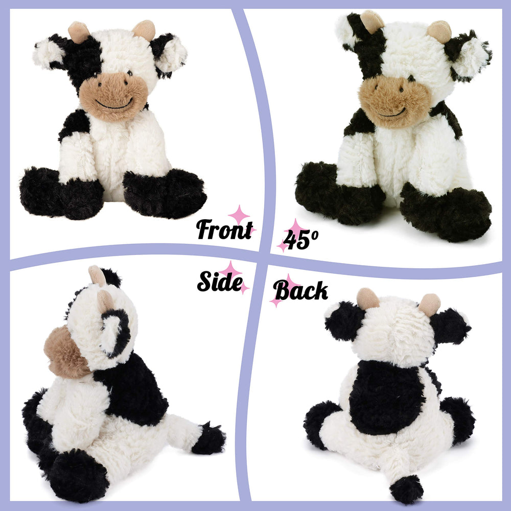 Hopearl plush cow toy bedtime companion for imaginative stories