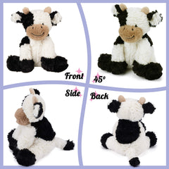 Hopearl plush cow toy bedtime companion for imaginative stories
