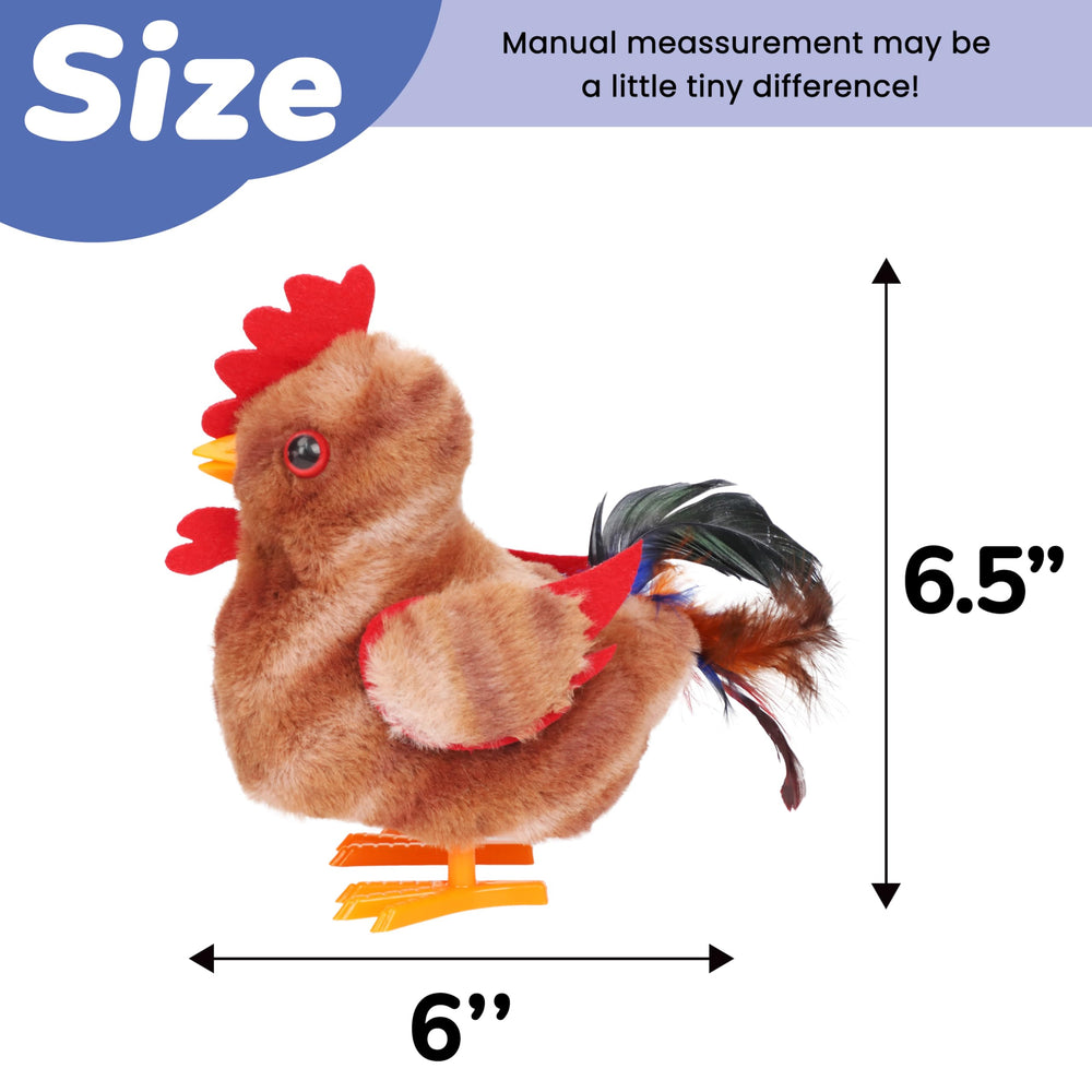 Hopearl crow-sound chicken toy engaging children through movement and sound.