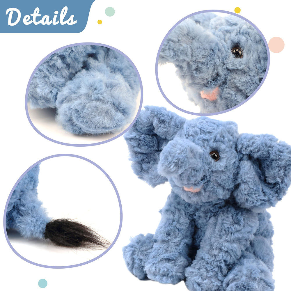 Hopearl cute-elephant travel-friendly toy for on-the-go fun.