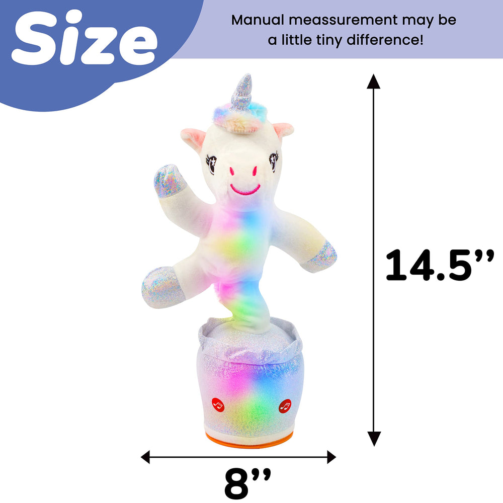 Hopearl Glowing Dancing Unicorn singing mode activated for musical fun.