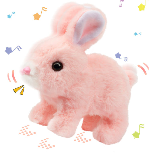 Hopearl hopping bunny toy shows energetic movement for engaging playtime with kids.