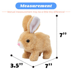 Hopearl hopping rabbit in walking motion sparks imaginative play in kids