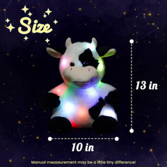 Hopearl LED musical cow sings lullabies for calm nights.