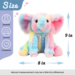 Hopearl plush calf elephant toy with ultra-soft fabric for gentle cuddles