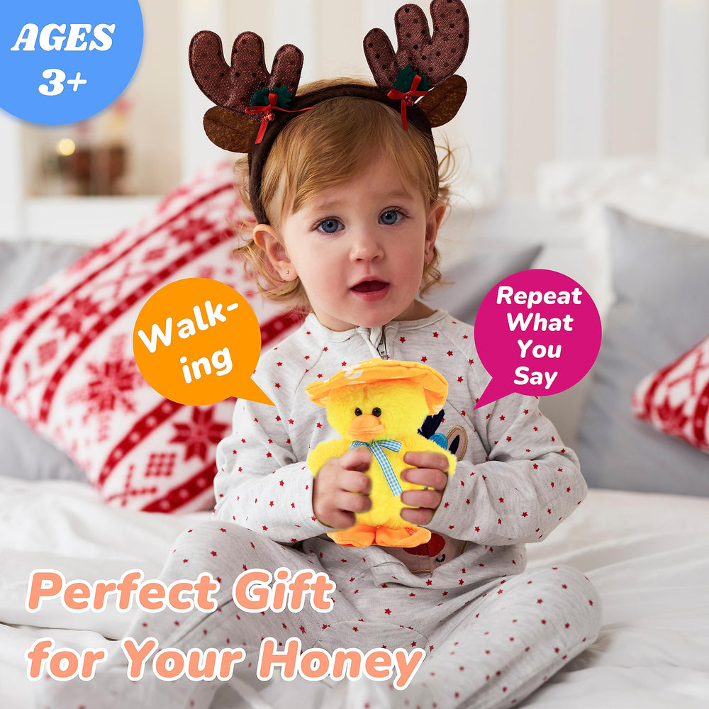 Hopearl portable duck toy is lightweight for travel and on-the-go play.