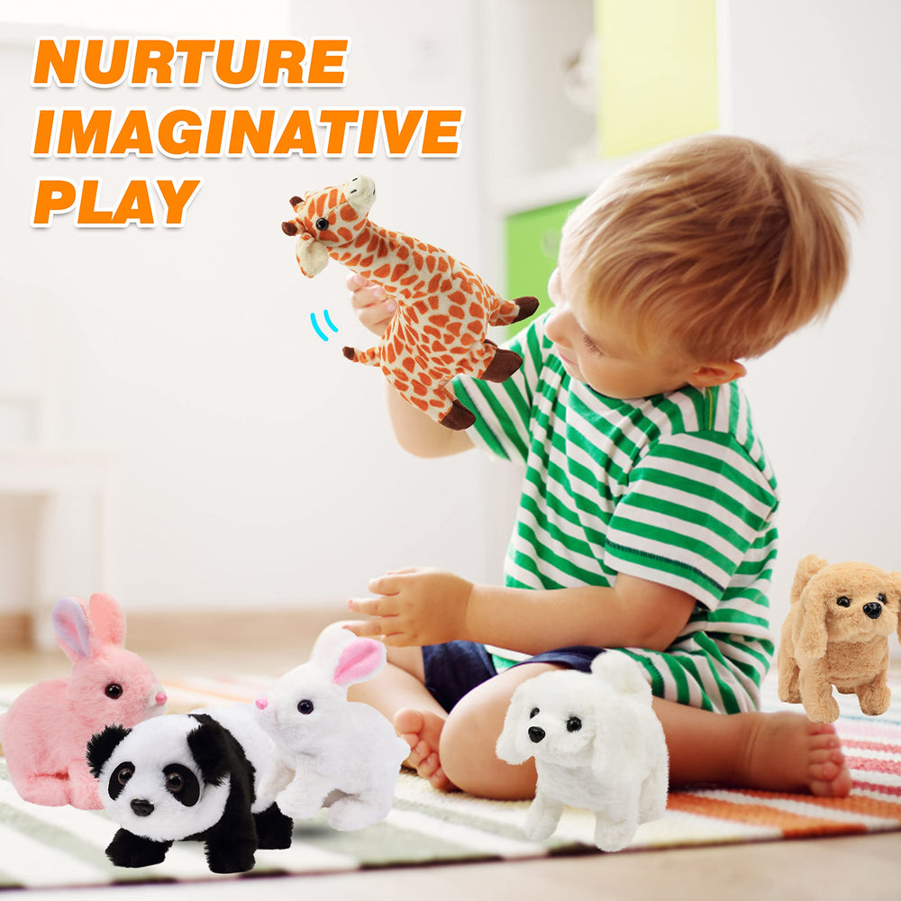 Hopearl safety-focused care guide for a toy dog suitable for supervised play.