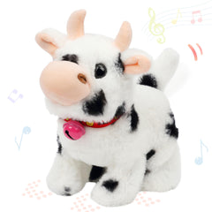 Hopearl Walking Cow front view shows engaging motion for toddler imagination