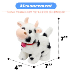 Hopearl Walking Cow side view highlights its compact kid friendly size
