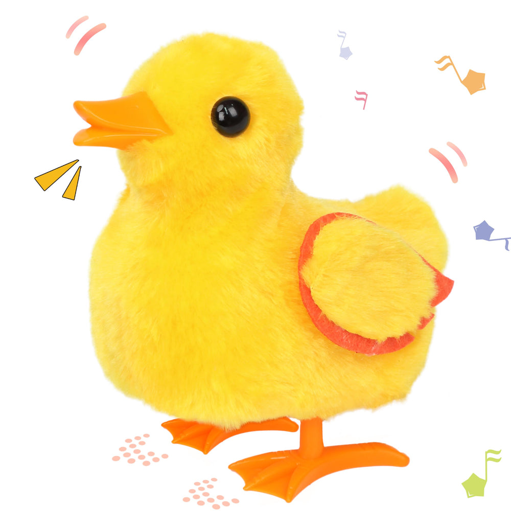 Hopearl Walking Duck front view shows interactive motion for toddlers