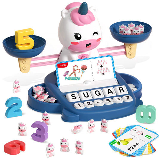 HOPEEYE Unicorn Balance encourages balance and early math exploration through hands-on play.