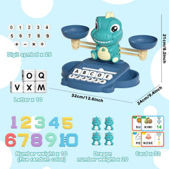 HOPEEYE letter cubes for spelling and literacy practice.