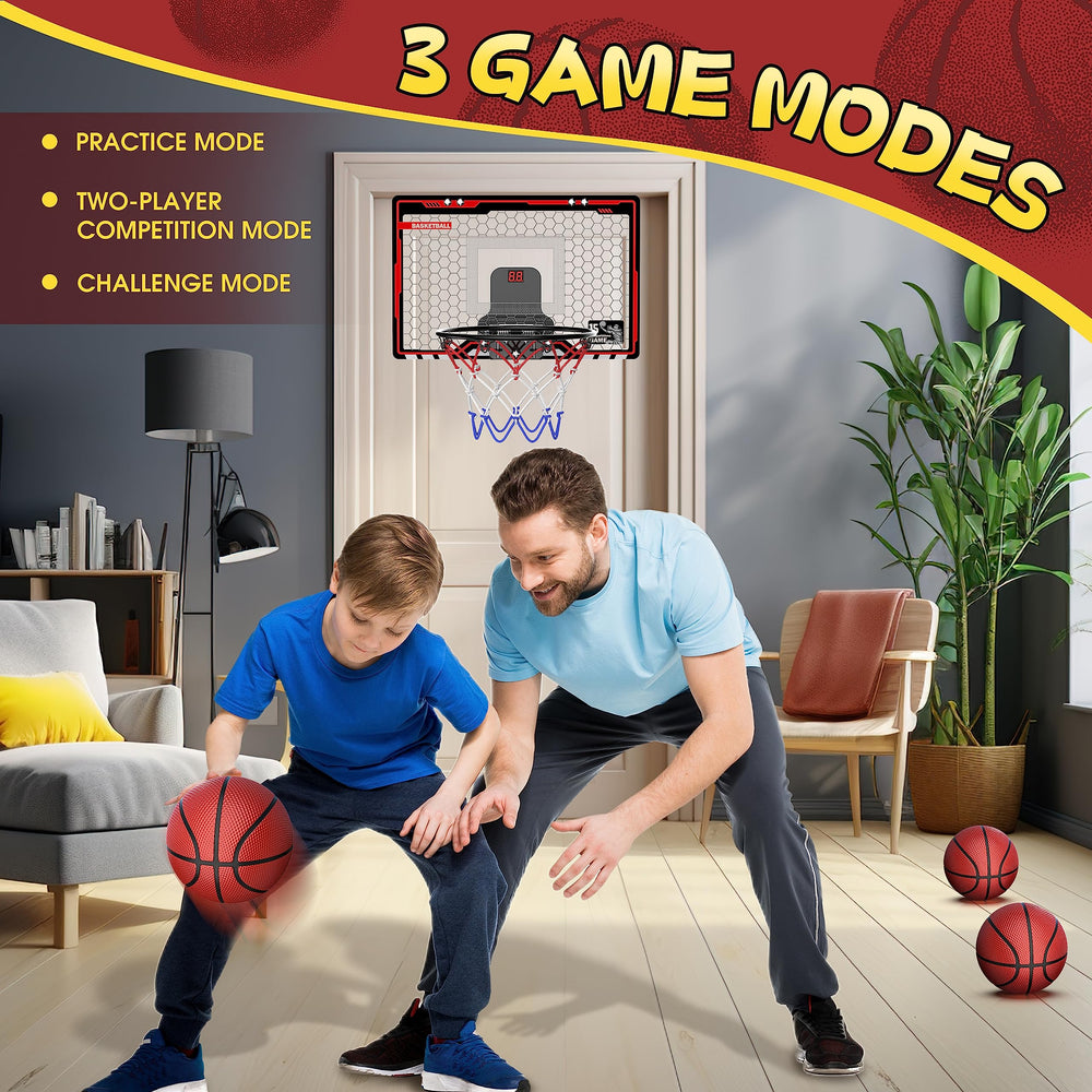 HopeRock protective foam padding reduces noise during games.
