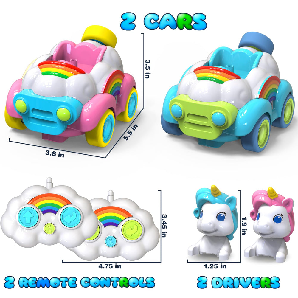 HopeRock RC car with detachable dolls supports cooperative play and storytelling