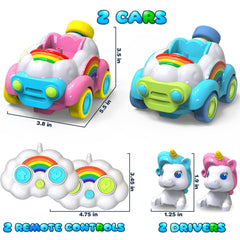 HopeRock RC car with detachable dolls supports cooperative play and storytelling