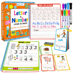 HOQEEWIPE preschool cards with wipe-clean surface for reusable learning during playtime