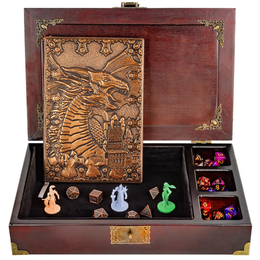HORNATE DND dice tray starter 3in1 keeps dice secure during sessions