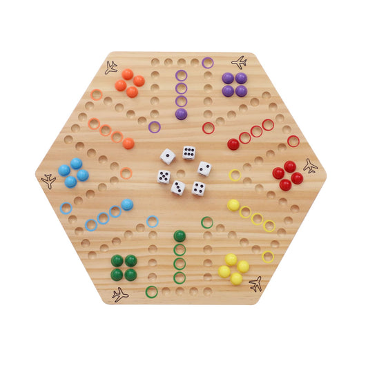 HOROW Wahoo board game board top view for quick setup and fast race to finish