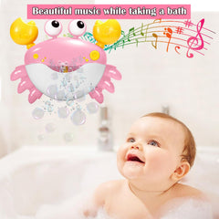 Hosbeni bath time music and bubbles button press for cheerful play.