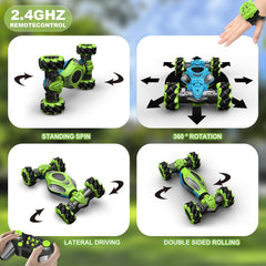 HOSHIPLAY 4WD drifting RC car delivers fast spins on floors and pavement.
