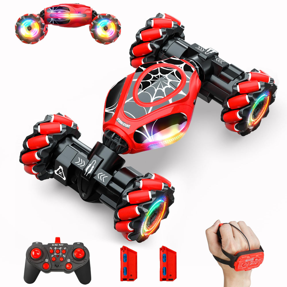 HOSHIPLAY Gesture RC Car 1:18 scale in action with palm control for fast action
