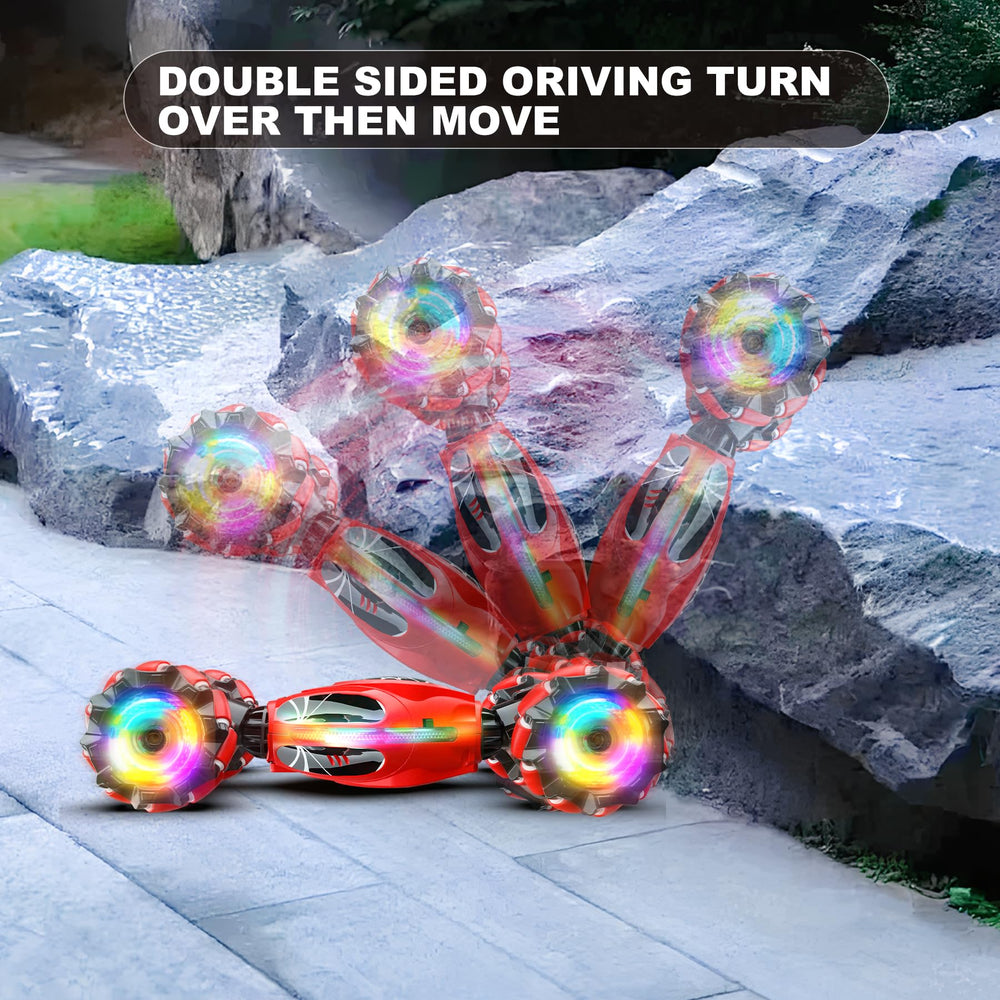 HOSHIPLAY transformable RC car switches modes for racing and climbing scenarios