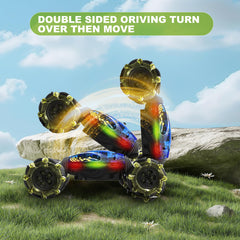 HOSHIPLAY Gesture RC Car off-road 4WD design conquers multiple surfaces.