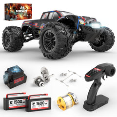 Hosim 1/10 RC car brushless motor for high-speed performance on rugged terrain