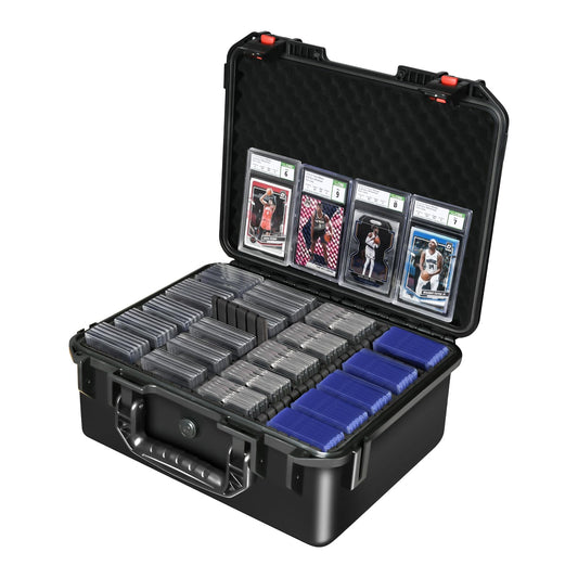 HOSOCASE graded card case exterior protects collections on display.