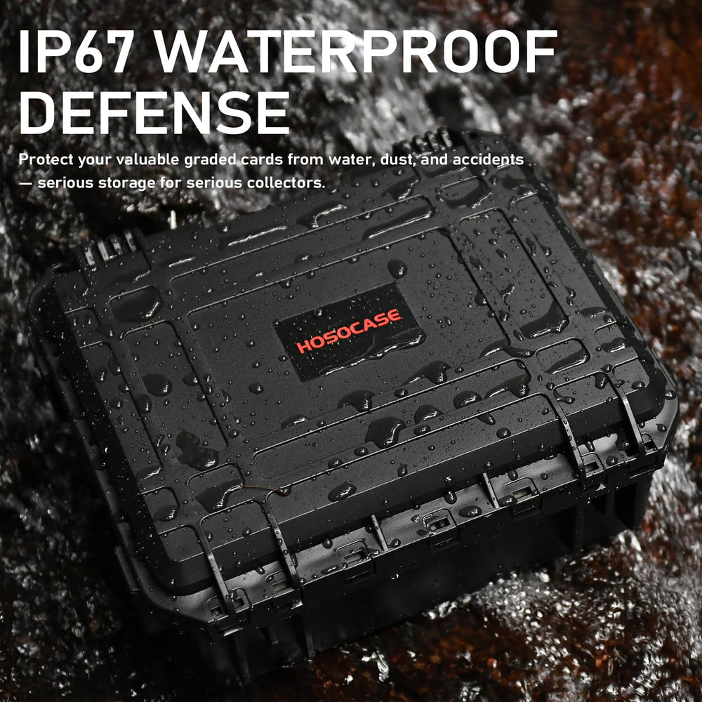 Hosocase travel carry case simplifies card transport with dependable protection on the go.