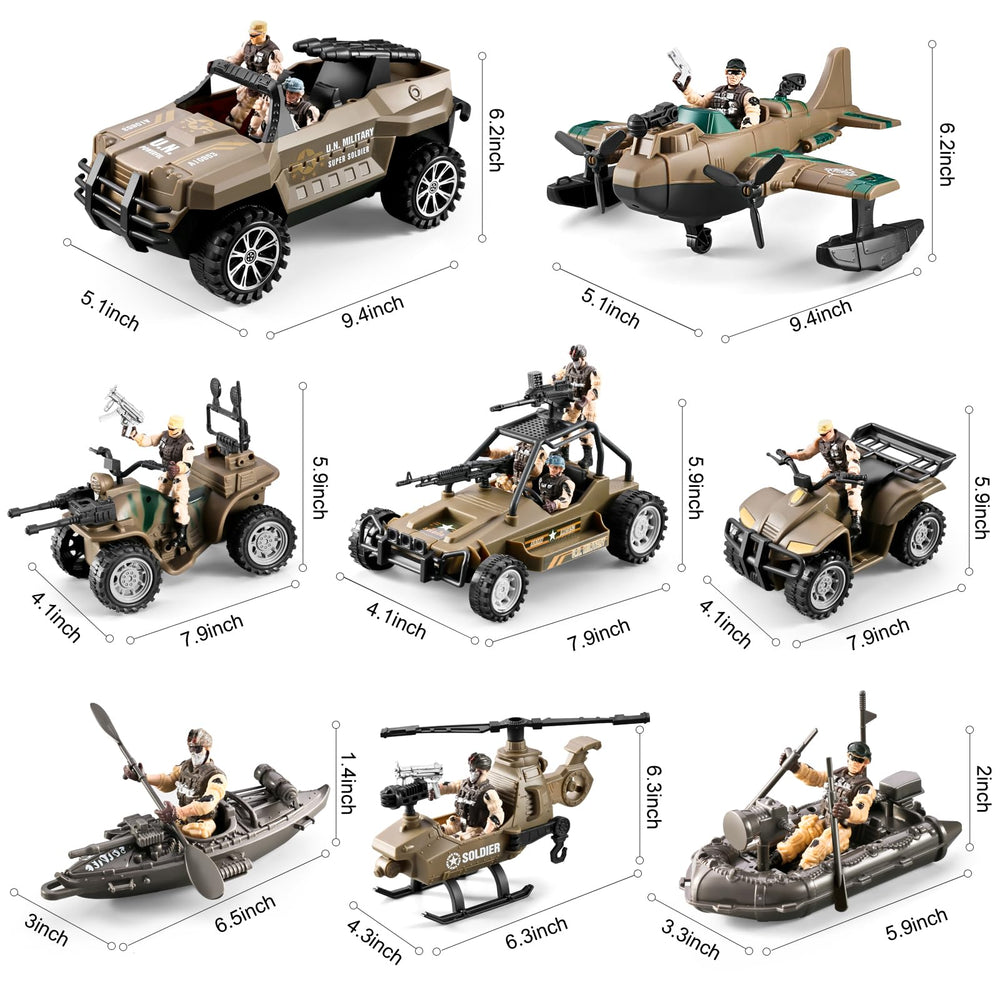 Hospony army toy kayak boat for water adventures and cooperative play.
