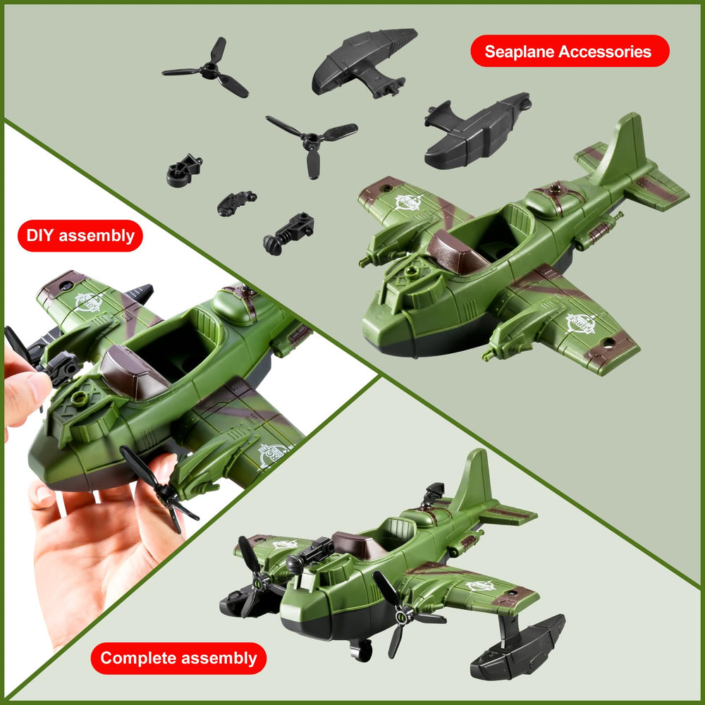 HOSPONY army men action figures 4-inch detailed soldiers for realistic setups.