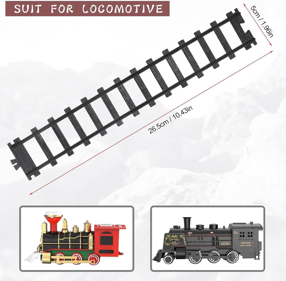 Hot Bee buckle connectors for quick, secure track assembly.
