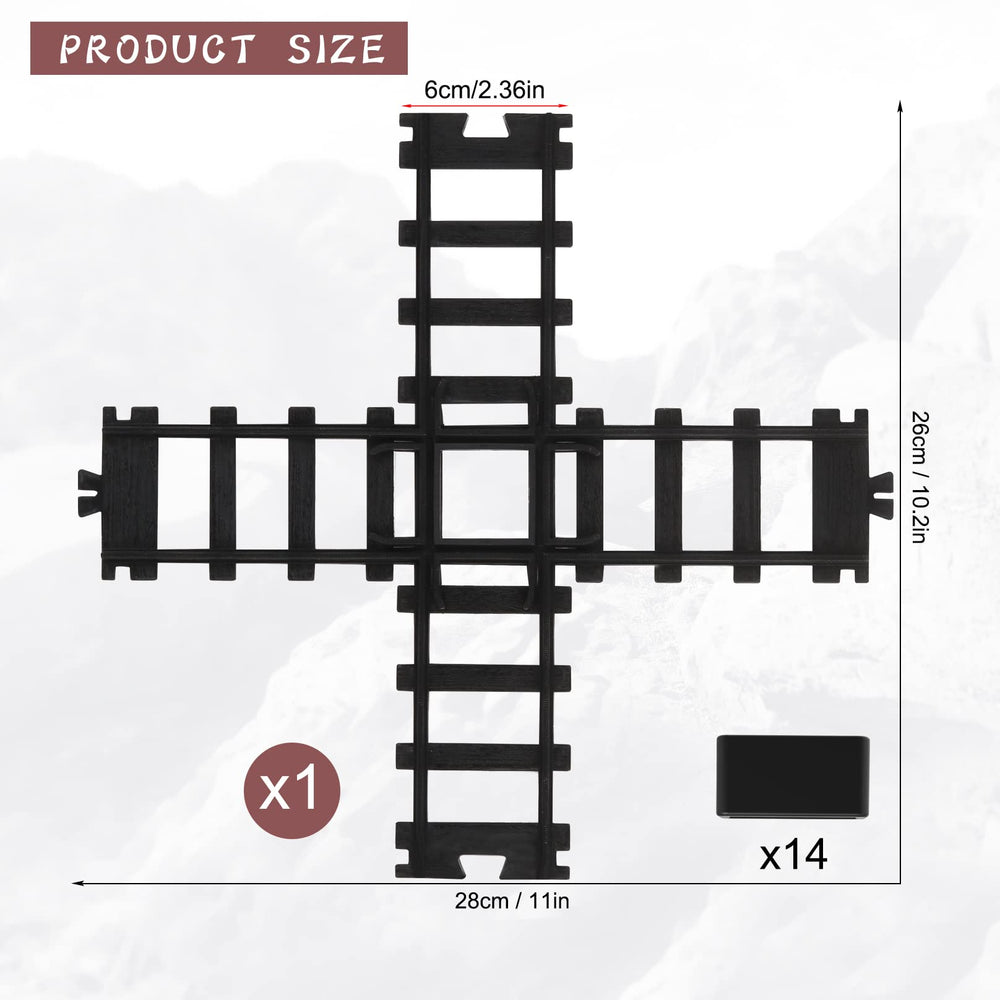 Hot Bee cross-track kit 28cm enables versatile layouts for 9015 trains