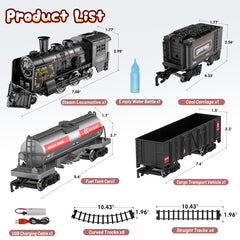 Hot Bee Train Set alloy materials offer sturdier construction for multiple sessions.