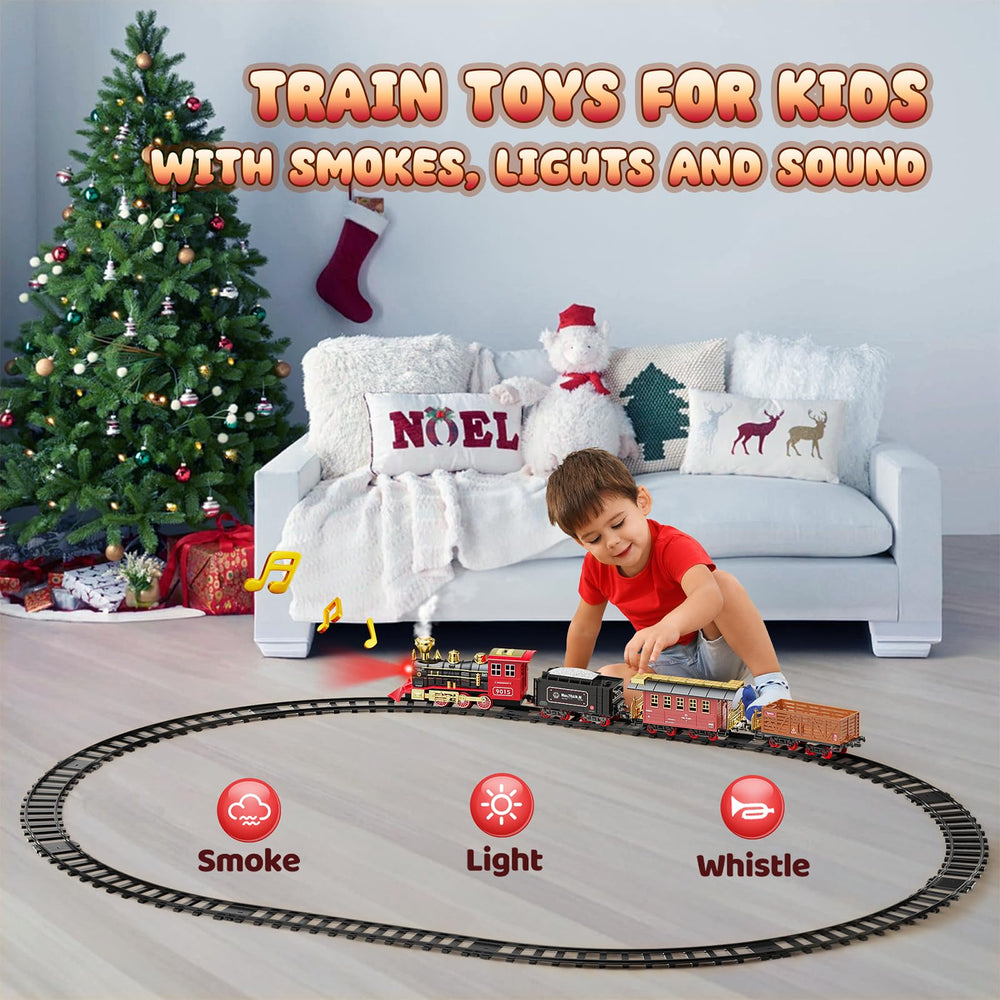 Hot Bee Train Set coal car delivers authentic cargo play opportunities.