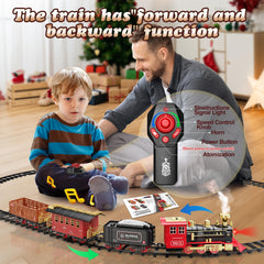 Hot Bee Train Set headlights brighten nighttime adventures.