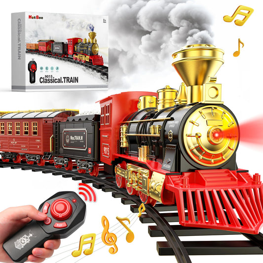 Hot Bee Train Set remote-control train, vivid action for imaginative play.