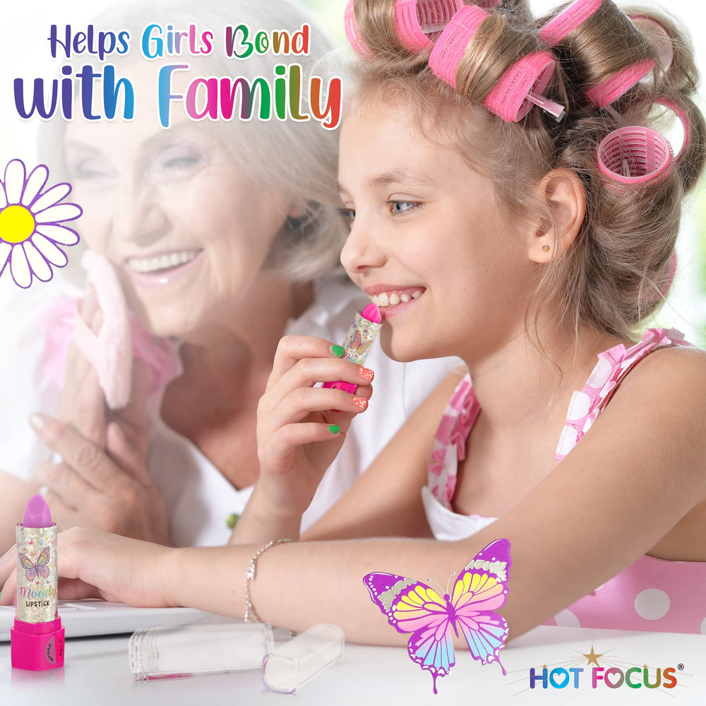 Hot Focus packaging highlights a gift-ready set for birthdays and holidays.