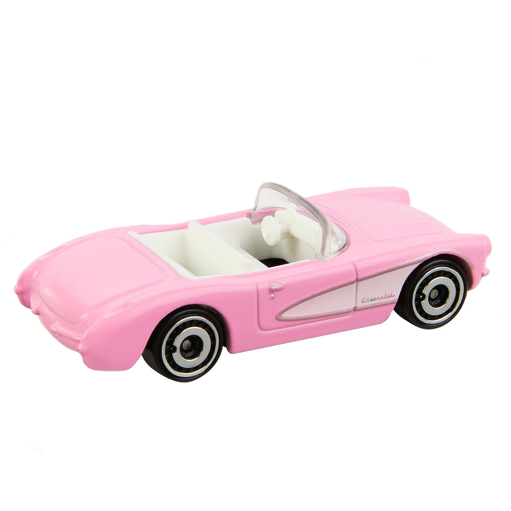 Hot Wheels Barbie Corvette details for storytelling adventures