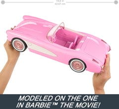 Hot Wheels Barbie Corvette full-function RC for immersive play.