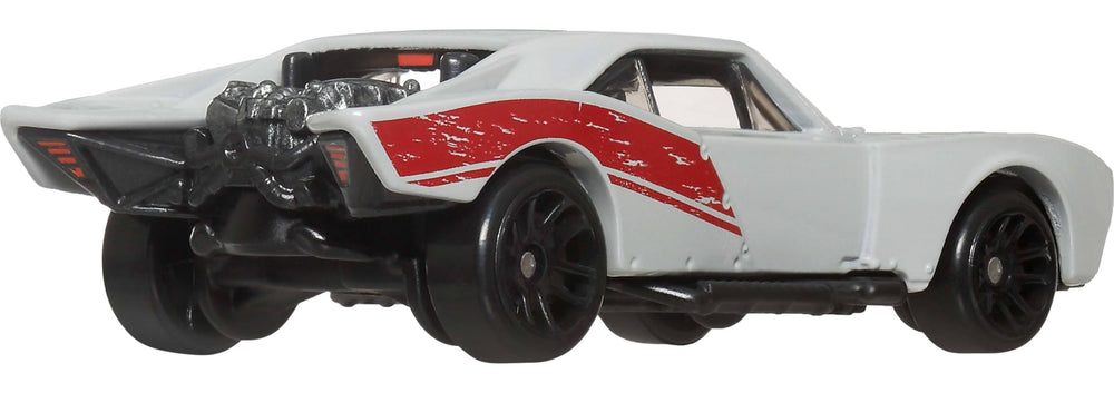 Hot Wheels Batman 10-Pack All-Zinc Batmobile emphasizes durable construction for long-lasting display.