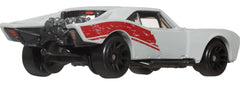 Hot Wheels Batman 10-Pack All-Zinc Batmobile emphasizes durable construction for long-lasting display.