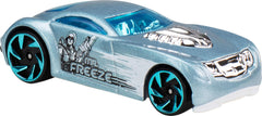 Hot Wheels Batman 5-Pack Nightburnerz for dynamic night racing scenes.