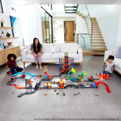 Hot Wheels BHT77 playroom setup in a home space