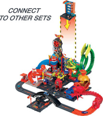 Hot Wheels City Downtown connection points for expanding the set