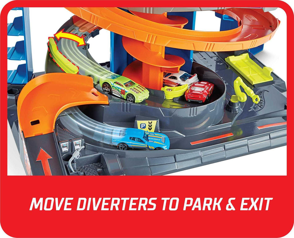 Hot Wheels City Mega Garage orange track outlets for bigger builds